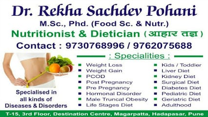 Best Dietician & Nutritionist in Pune - Dr. Rekha Sachdev Pohani