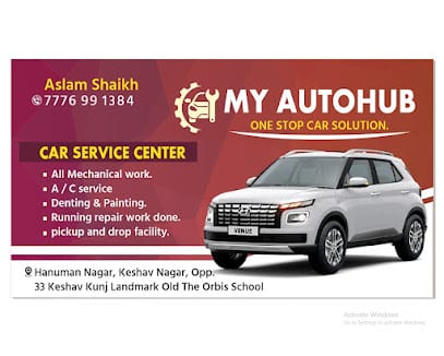 MY AUTO HUB, CAR SERVICE CENTER