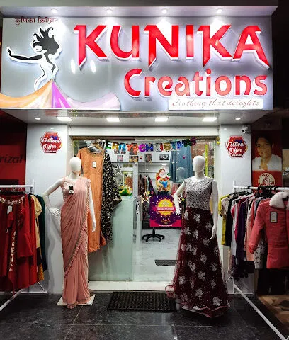 Kunika Creations - Designer Dresses, Western Wear, Kurtis, Sarees, Night Wear, Dress Material, Lingerie