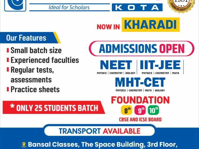 IIT-JEE | NEET | MHT-CET Coaching Classes in Mundhwa-Bansal Classes